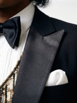 Men’s Black Tuxedo Blazer Michael Jackson Award Ceremony Vintage Jacket – Classic Formal, Elegant Party Dinner Jacket