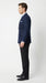 Mens Navy Blue Double Breasted Blazer – Classic Formal Suit Jacket for Business, Wedding, Office and Professional Wear