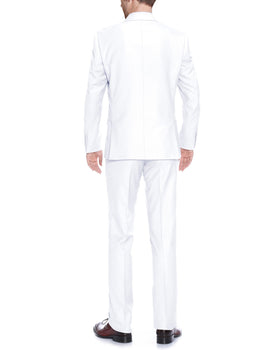 201-6 Men's 2-Piece Single Breasted Notch Lapel Suit - Image 2