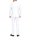 201-6 Men's 2-Piece Single Breasted Notch Lapel Suit