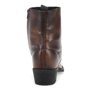 Laredo Men's Fletcher Leather Round Toe Boots with Zipper