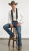 Men’s White Cowboy Blazer with Black Satin Lapel – Western Formal Tuxedo Style Jacket