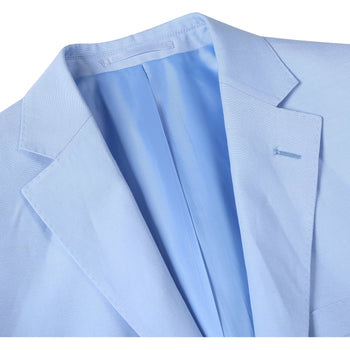611-5 Men's New Slim Fit Checked Linen Suits - Image 4