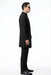 Men’s Black Coat Matrix Keanu Reeves Inspired Long Coat – Classic Mandarin Collar Formal Overcoat, Stylish Winter Trench Coat, Neo Style Jacket