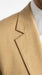 Men’s Tan Camel British Khaki Western Blazer – Two Button Classic Casual Sport Coat - Ranch Country Coat