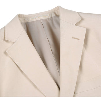 611-3 Men's New Slim Fit Checked Linen Suits - Image 4