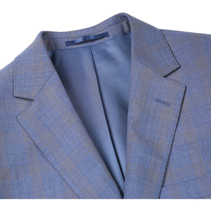 566-2 Men's New Slim Fit Wool Suits - Image 4