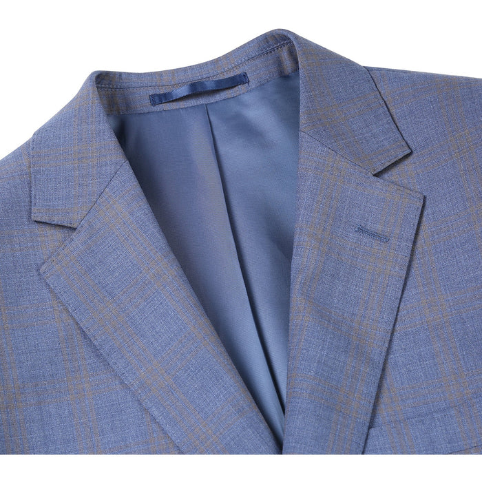 566-2 Men's New Slim Fit Wool Suits - Image 4
