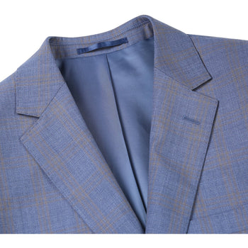 566-2 Men's New Slim Fit Wool Suits - Image 4