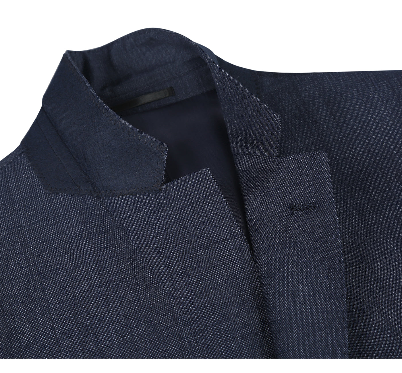 558-3 Men's Two Piece Classic Fit Wool Blend Suit - Image 4