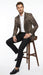 Men’s Leopard Print Blazer – Slim Fit Statement Jacket for Evening, Party, and Fashion Wear
