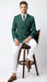 Men’s Dark Green Double Breasted Blazer – Hunter Olive Green Sport Jacket coat
