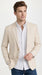 Men’s Light Tan Sport Coat – Classic Two-Button Casual Blazer for Business, Weddings & Smart Casual Wear Modern Fit Linen Fabric