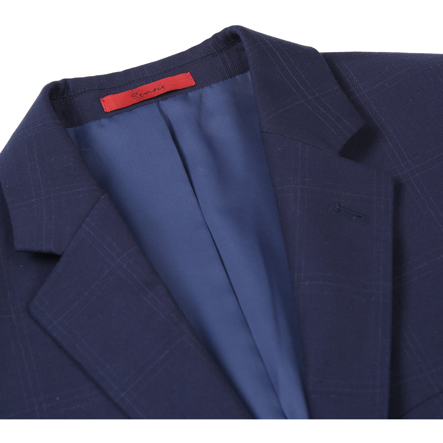 293-29 Men's Slim Fit Checked Suits - Image 4