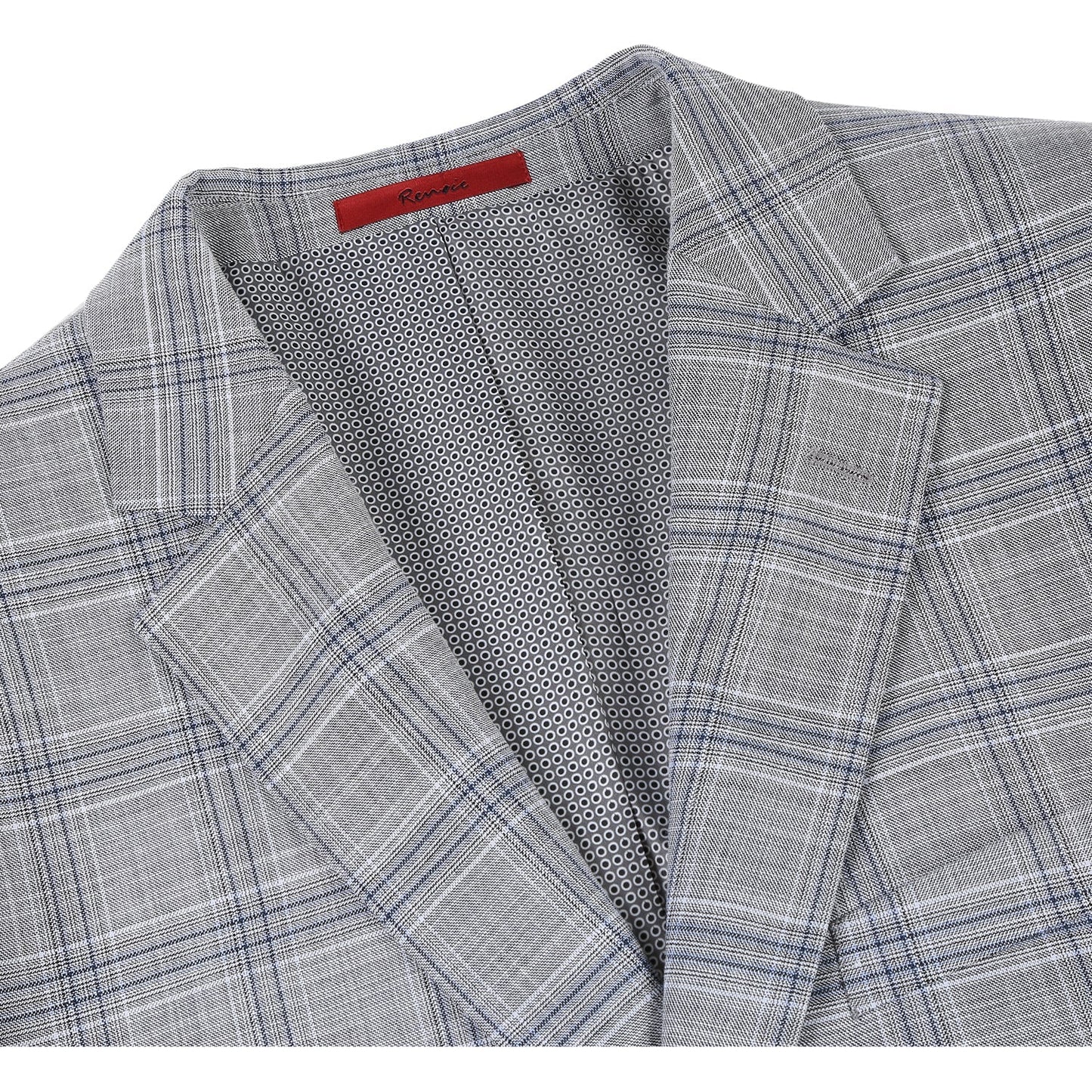 293-23 Men's Classic Fit Checked Suits - Image 4
