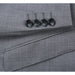 564-1 Men's Classic Fit Wool Blend Stretch Checked Suit