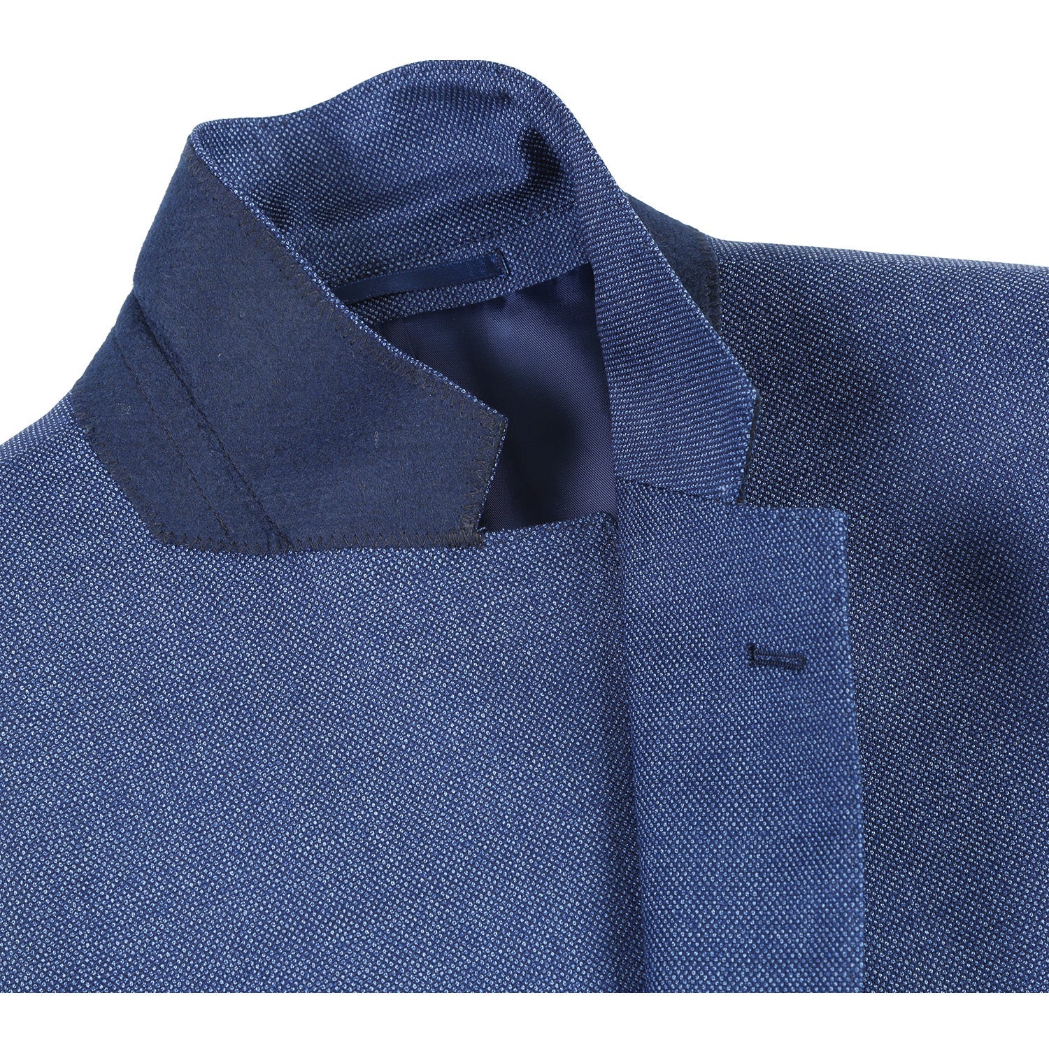 564-6 Men's Classic Fit Wool Blend Suits - Image 4