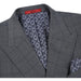 293-44 Men's Double-Breasted New Slim Fit Suits