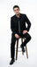 Mens Black Blazer – John Wick Inspired Classic Formal Blazer for Men Sleek Action Style Evening Jacket