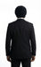 Mens Black Blazer – Jules Winnfield Inspired Pulp Fiction Style Classic Formal Blazer for Men Vintage Retro Jacket
