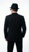 Mens Black Blazer – Vincent Vega Inspired Pulp Fiction Style Classic Formal Blazer for Men Retro Vintage Jacket