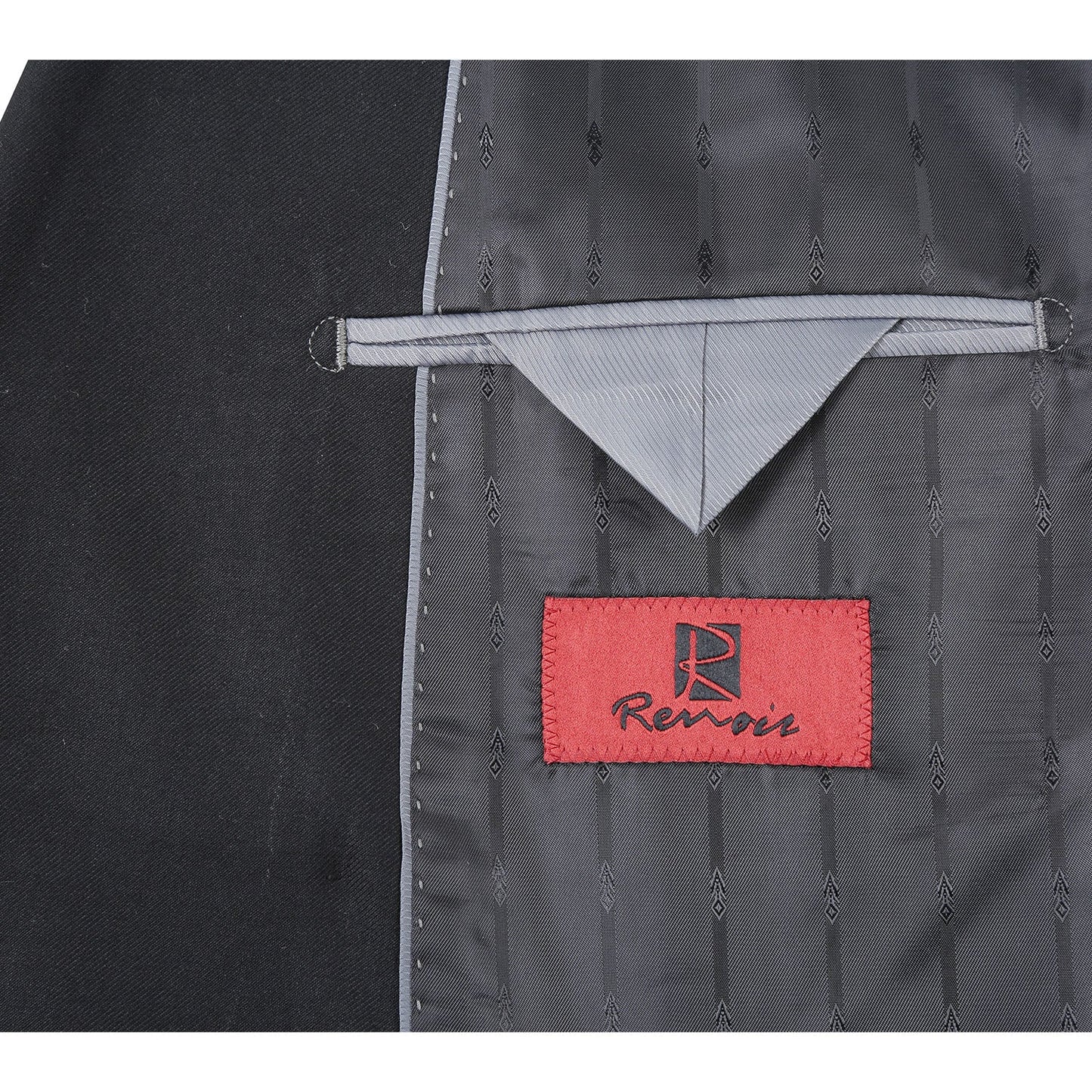 201-1 Men's Double-Breasted Peak Lapel Slim Fit Suit - Image 4
