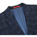 293-27 Men's Classic Fit Checked Suits