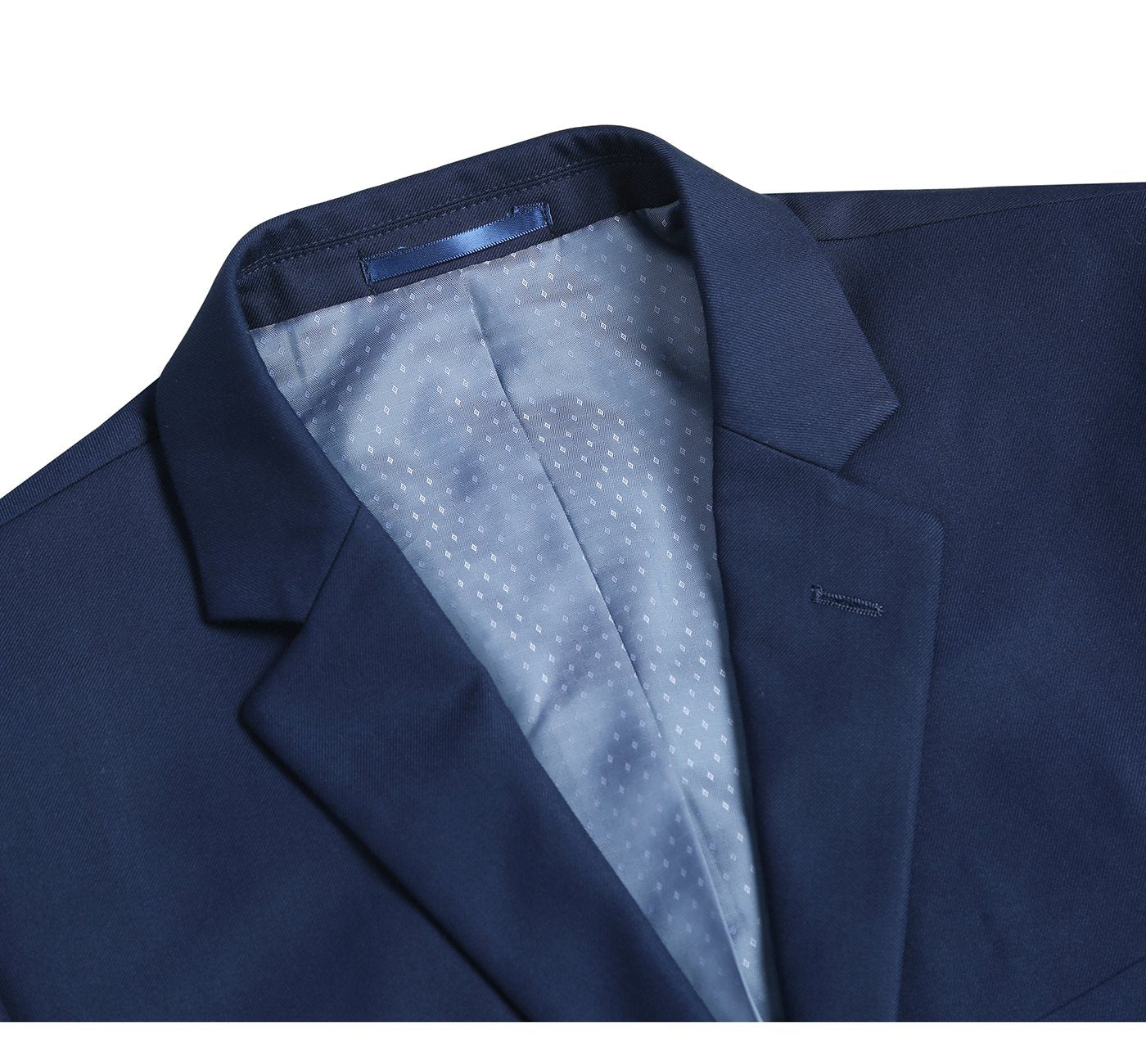 201-18 Men's 2-Piece Slim Fit Single Breasted Notch Lapel Suit - Image 5