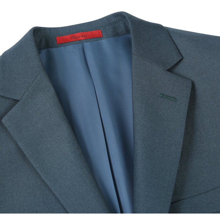 201-13 Men's 2-Piece New Slim Fit Single Breasted Notch Lapel Suit - Image 4