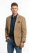 Mens Khaki Camel Bronze Taupe Blazer, Classic Business Casual Wedding Sport Coat Jacket in Tan Color