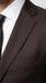Men’s Tiglio Italian Brown Suit with Two Button Blazer and Matching Pants, Formal Business Wedding Suit