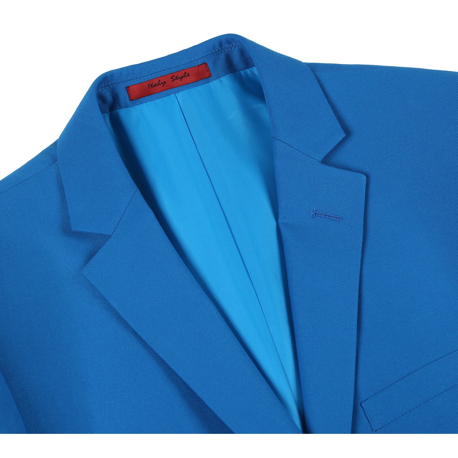 201-55 Men's 2-Piece Slim Fit Single Breasted Notch Lapel Suit - Image 4