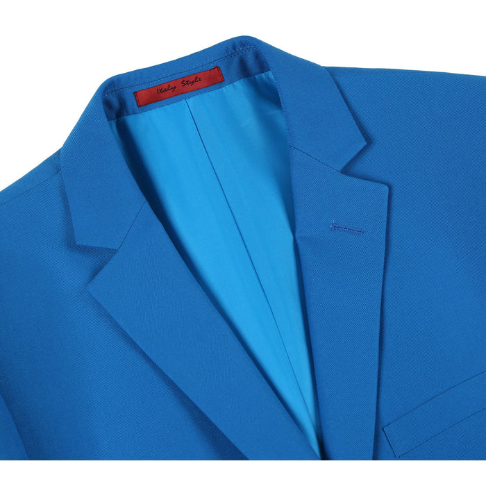 201-55 Men's 2-Piece Slim Fit Single Breasted Notch Lapel Suit - Image 4