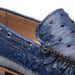 Mezlan Genuine Ostrich Moccasin Slip On
