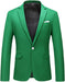 Mens Emerald Green Blazer - Green Sport Coat - Summer Jacket - Linen Blazer