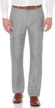 Casual Linen Suit Pants for Men – Breathable Beach Wedding Summer Trousers