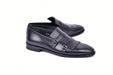 C0001902-5211 Kilt side buckle Loafer-Black