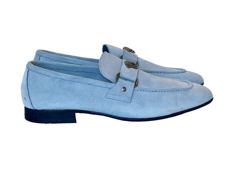 P000668-5229S- Light blue gray Suede