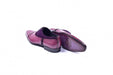 C0014042-5230 Plain toe lace up with suede vamp -Purple