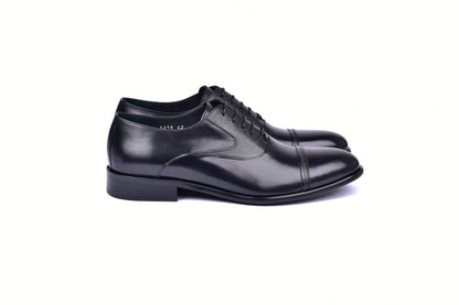 C0012-5256 Cap toe Lace up- Black - Image 2