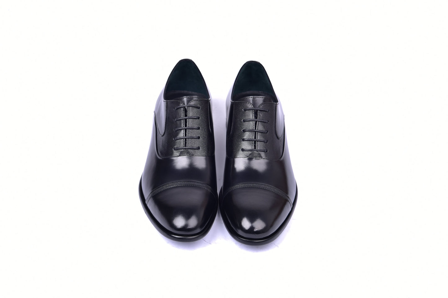 C0012-5256 Cap toe Lace up- Black - Image 4