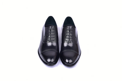 C0012-5256 Cap toe Lace up- Black - Image 4