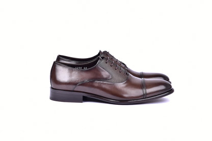 C001201-5256 Cap toe Lace up- Brown - Image 2