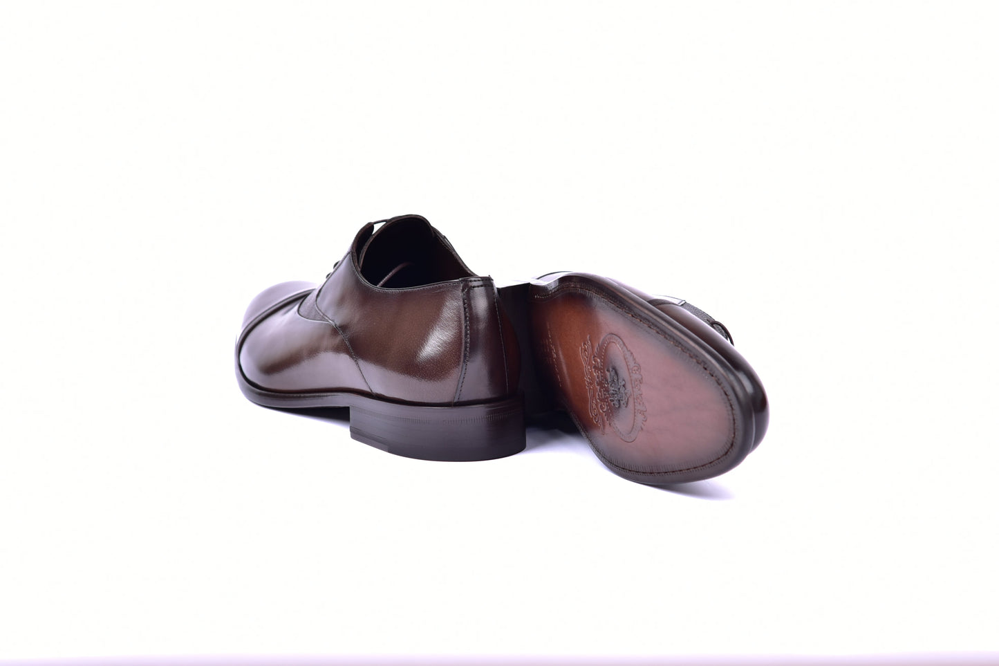 C001201-5256 Cap toe Lace up- Brown - Image 3