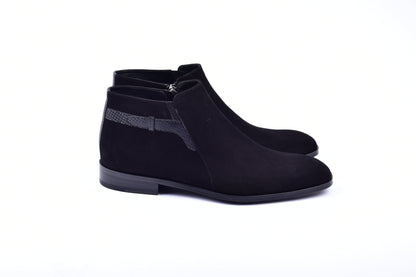 C2041-5361S- Black Suede - Image 2