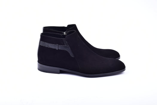 C2041-5361S- Black Suede - Image 2
