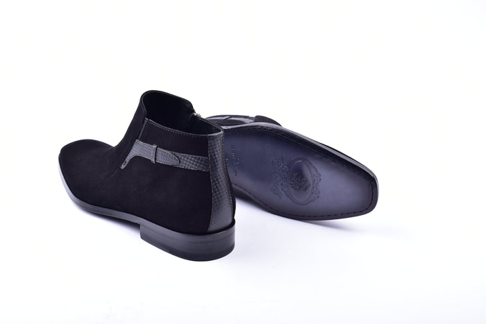 C2041-5361S- Black Suede - Image 3