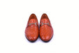C02204-5405 Genuine Ostrich- Dark Orange