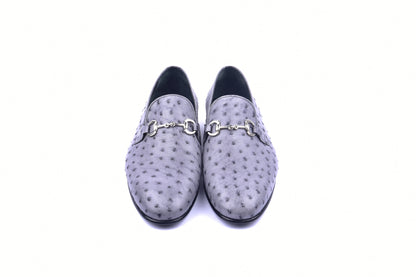 C02206-5405 Genuine Ostrich- Grey - Image 4