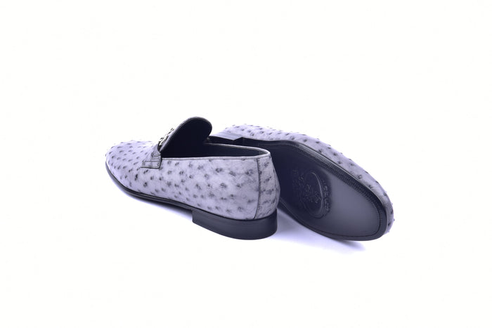 C02206-5405 Genuine Ostrich- Grey - Image 3